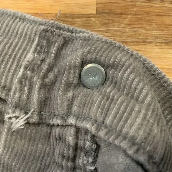 RARE‎ Levis Corduroy Pants VTG 70s 519 USA Made 38x30 Gray Talon "Blank" Tab - Picture 15 of 15